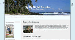 Desktop Screenshot of flybynighttraveler.com