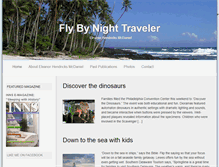 Tablet Screenshot of flybynighttraveler.com